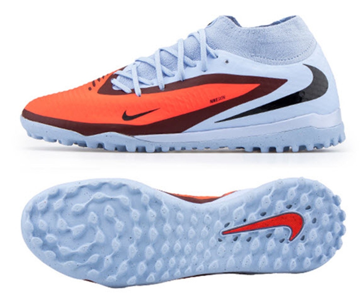 Nike Men Phantom 6 High Academy TF Cleat Tint Soccer Futsal GYM