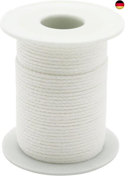 61M Kerzendocht Rolle, Baumwolle Dochte FüR Kerzen GießEn Candle Wick Kerzendoch-image