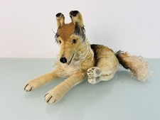Steiff Animal Dog Collie 24 x 45cm See Photos for Condition