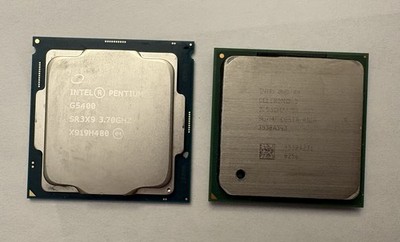Intel Pentium G5400 SR3X9 3.70GHz & Celeron D 453MA231 2.53GHz CPU Lot