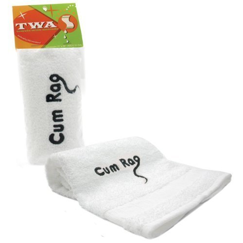 Toalla Cum Rag para hombre 3 diseños: "¡Vete a casa!", ""Cum Rag", ""Porn Star"" 15"" x 28" - Imagen 6 de 6