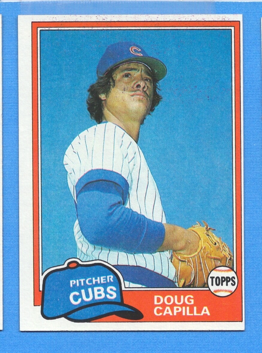 1981 Topps #136 Doug Capilla NM Cubs