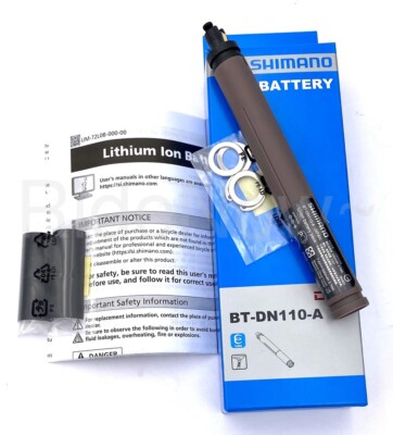 Shimano Di2 Bike Battery, BT-DN110-A-8, Built-In Type, W/Recycle