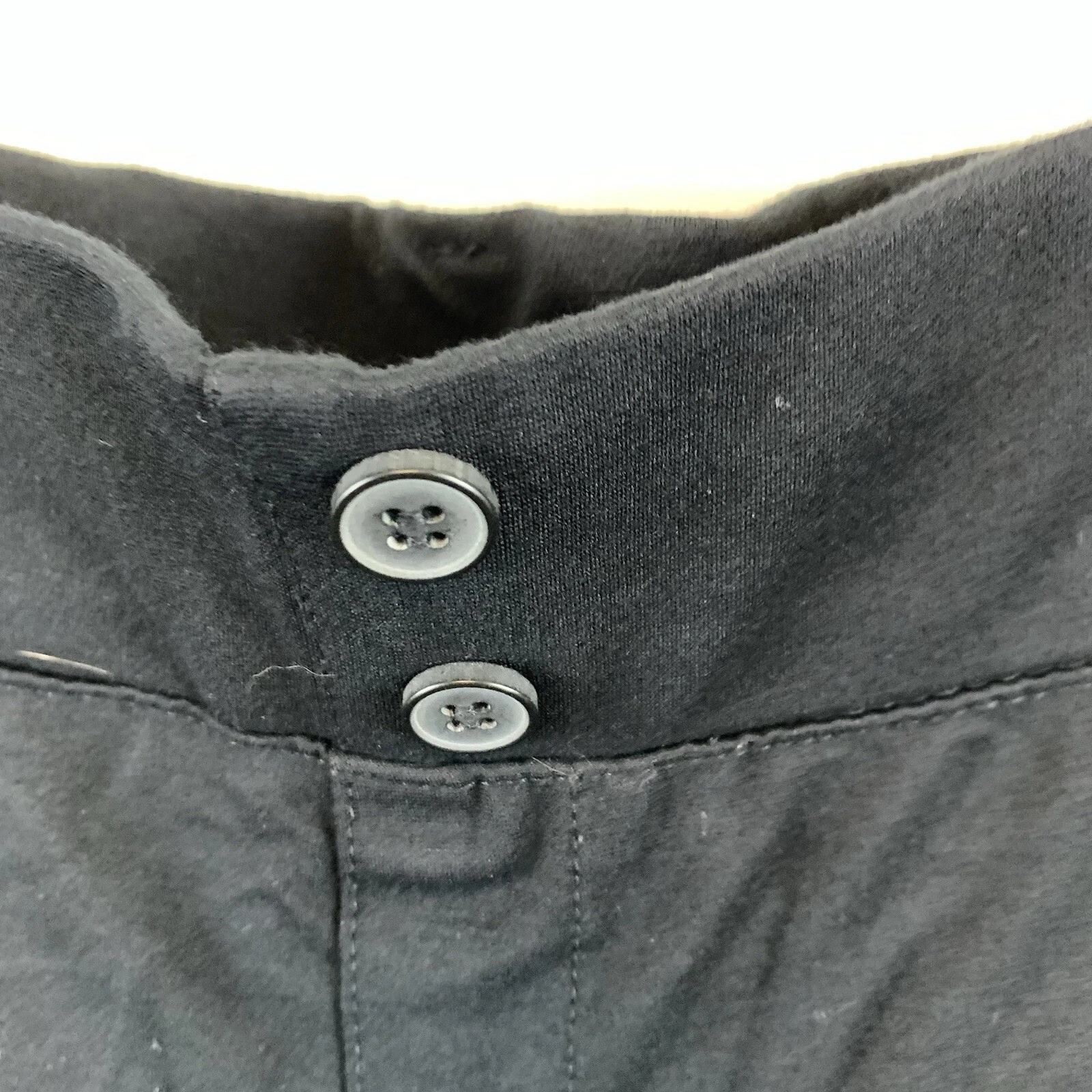 Pantalone donna ALYX nero elasticizzato pull on taglia 3X vita alta