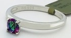 LAB CREATED  0.65 Cts MYSTIC TOPAZ RING Solid .925 Sterling Silver - NWT — photo 5