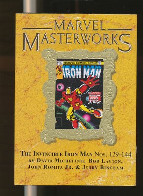 Marvel Masterworks 316  Invincible Iron Man  129 - 144  Limited Marble  Variant