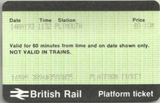 Plymouth W05 - APTIS platform ticket - Devon