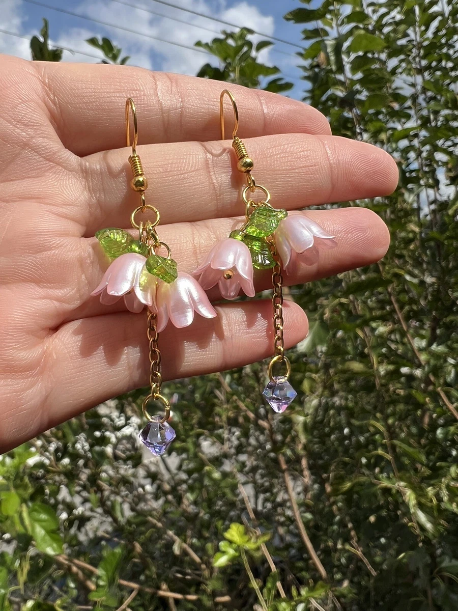 Lily of the valley earrings sale