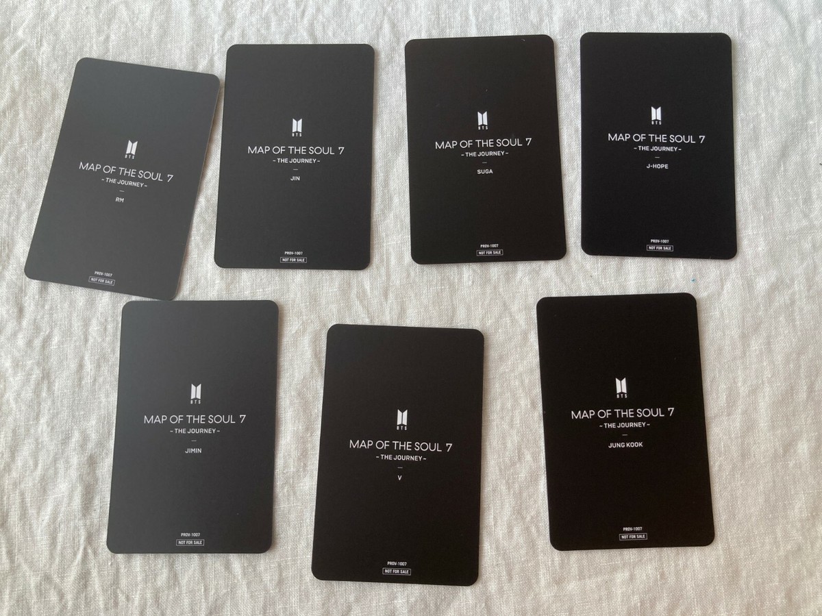 BTS MAP OF THE SOUL 7 THE JOURNEY Photo card set FC Limited