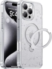 CASEKOO iPhone 16 Pro/Pro Max Case, Stable Angle-Adjustable Stand