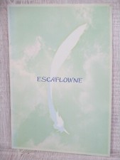 Folleto de película ESCAFLOWNE con arte postal 2000 folleto limitado libro NOBUTERU YUKI