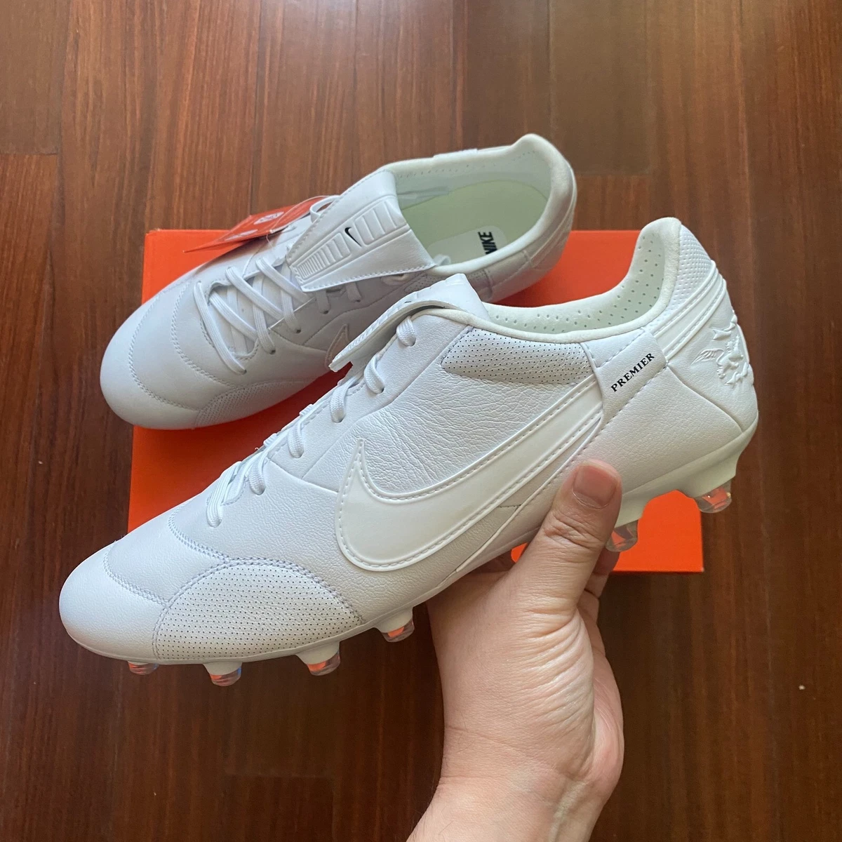 Nike Premier 3 FG Low White Mystic Green for Sale | Authenticity