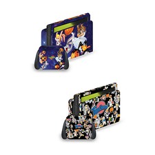 OFFICIAL SPACE JAM 1996 GRAPHICS VINYL SKIN FOR NINTENDO SWITCH OLED BUNDLE