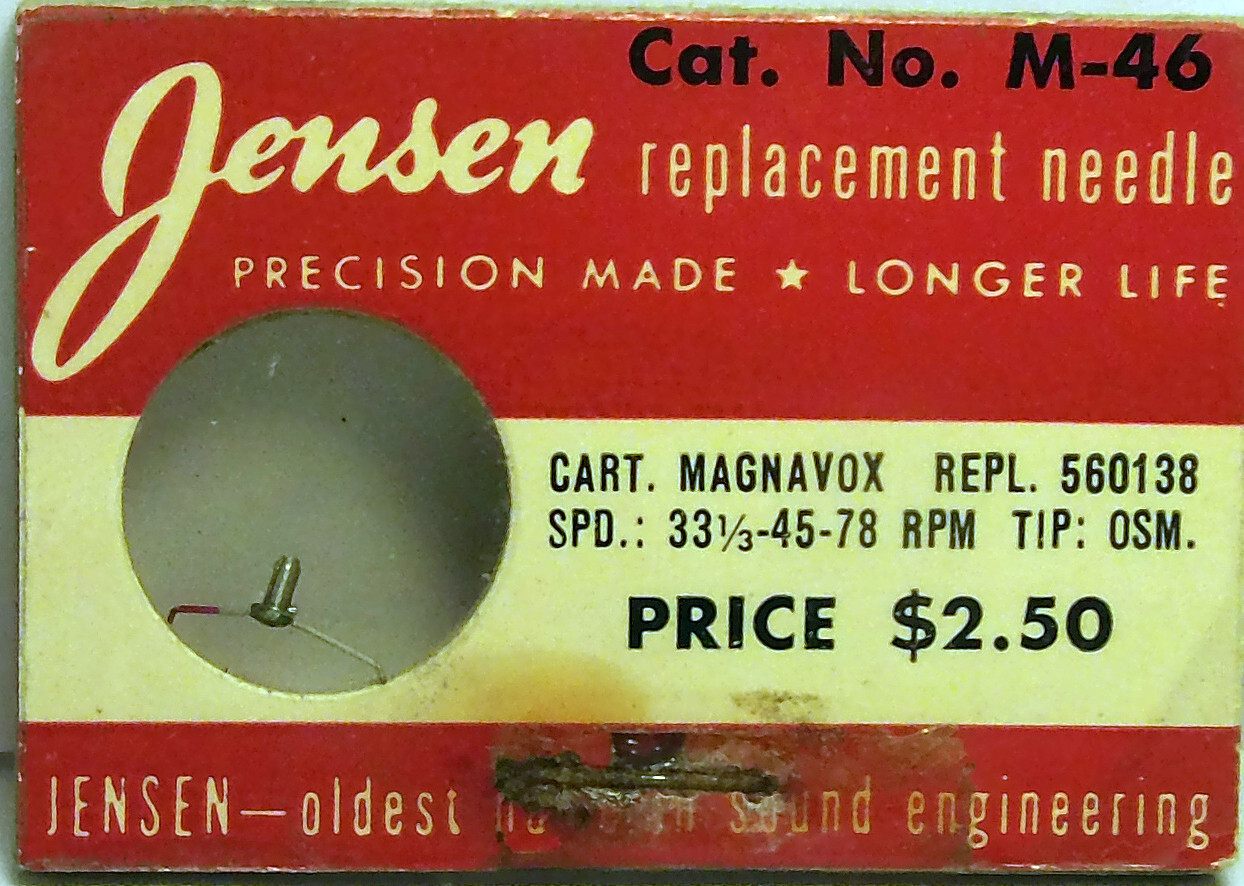MAGNAVOX M-46 Record Player Stylus Needle for Models 560138 560153 560161 560167-image