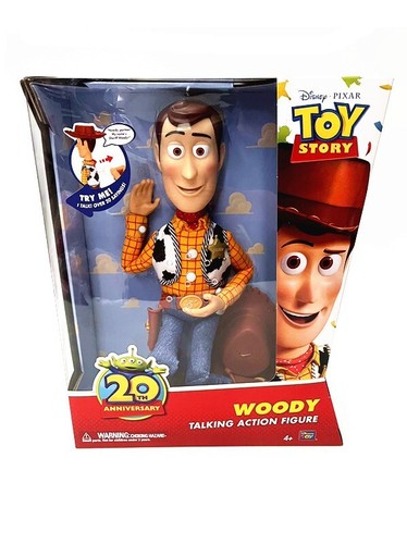 Toy Story 20th Anniversary Woody Talking Doll Kid Toy Action Figures KO - Picture 4 of 7