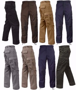 rothco tactical bdu solid black cargo pants