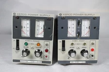 LOT OF 2 KEPCO ATE75-1.5M 75V 1.5A/JMK 0-36V-3A DC POWER SUPPLY FOR SPARE PARTS