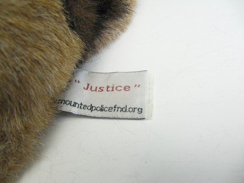 RCMP German Shepherd Dog JUSTICE Stuffed Plush 10” Police Animal House Canadian - Picture 6 of 8