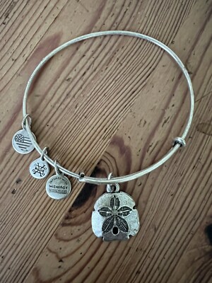 Bangle Alex And Ani Sand Dollar Necklace Bracelet Sand Dollar