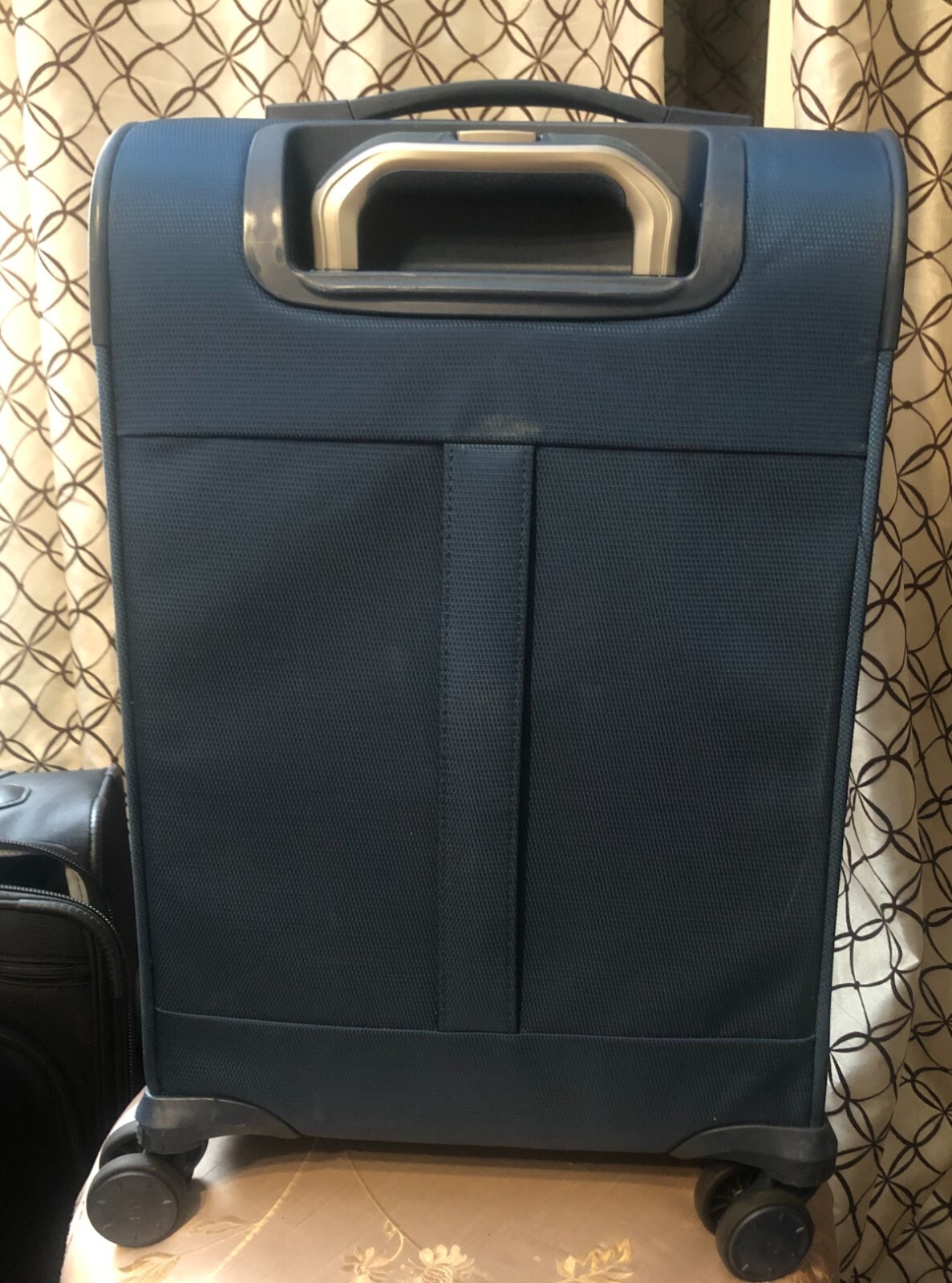Samsonite 20 inch Softside Expandable Spinner Luggage Carry On Blue eBay