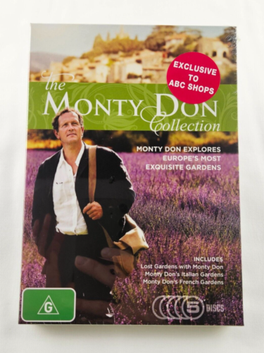 The Monty Don Collection: Europe's Gardens DVD (Region 4) NEW & SEALED (D35) - Picture 1 of 2