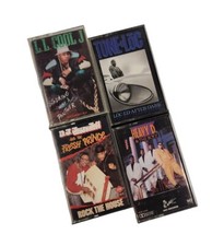 4 Classic HIP HOP Cassettes TONE-LOC DJ JAZZY JEFF HEAVY D  THE BOYZ LL COOL J