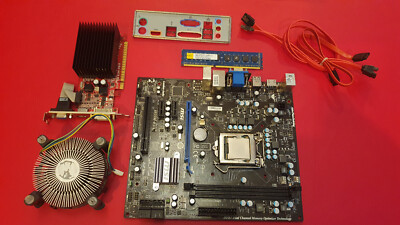 Mainboard MSI H55M-E23 4GB DDR3 LGA 1156 HDMI VGA Intel i3-540 Motherboard Z7