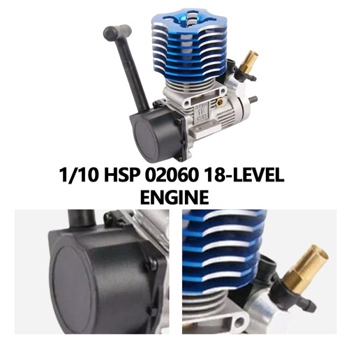 02060 VX18 Engine 2.74cc 1.0hp Pull Starter for F 1/10 RC Nitro Car Buggy Redct1 - Picture 5 of 10