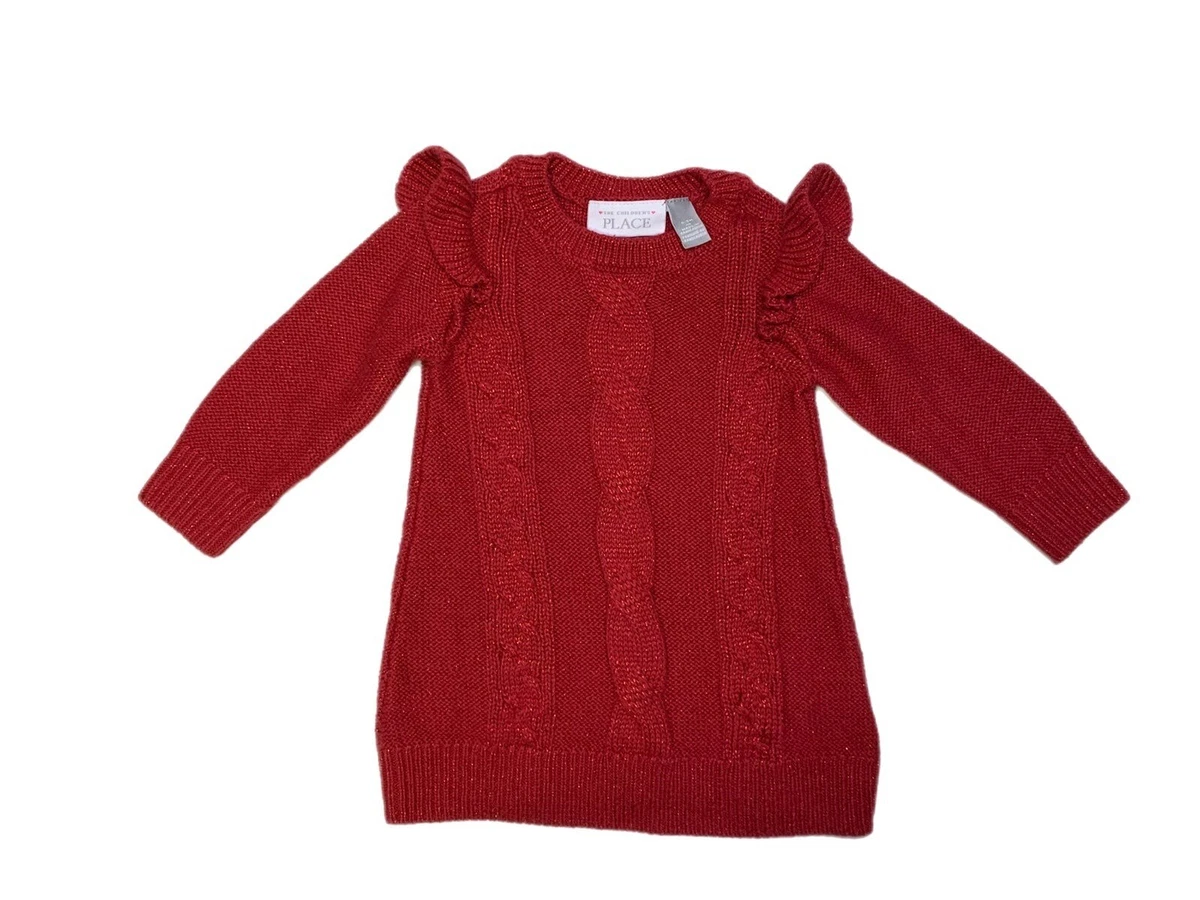 Little girl red clearance sweater