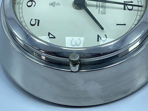 Wempe 20404 Chronometerwerke Clock Digital Electric 12V / 24V Master Marine Ship - Picture 7 of 12