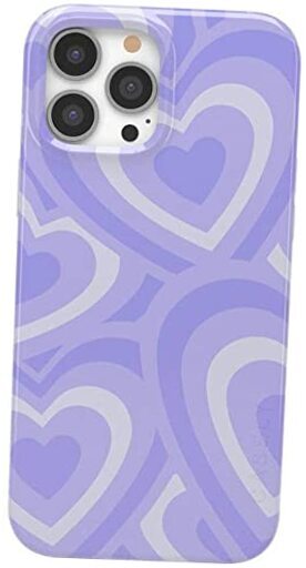 iPhone 13 Pro Max Case | Compatible with MagSafe | Love Song | Lavender Heart