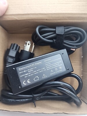 Laptop Charger AC Adapter  45W  5V/9V/15V/18.5V/20V= 3A/3A/3A/2.25A USB-C Type-C