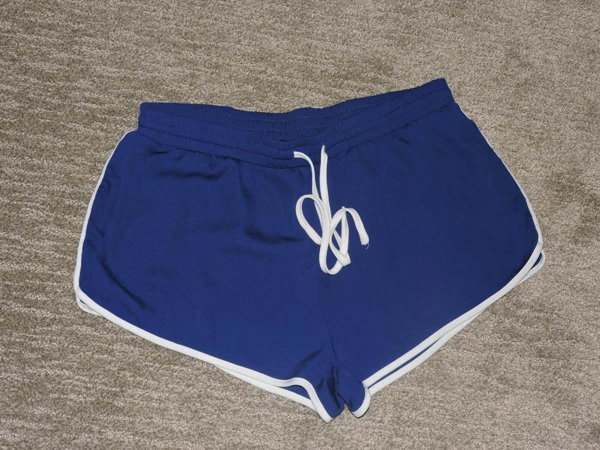 Retro shorts with white best sale trim
