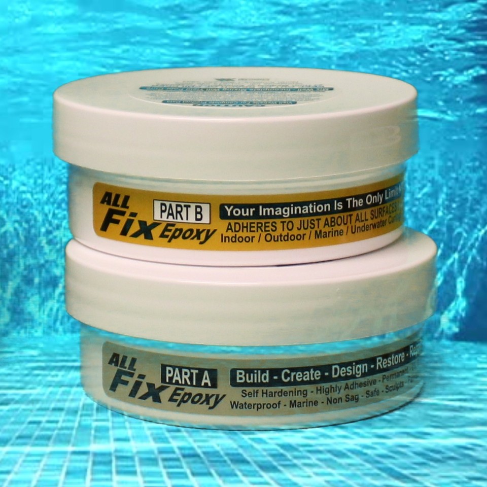 SWIMMING POOL Crack & Leak Repair Epoxy Moldable Putty UNDERWATER