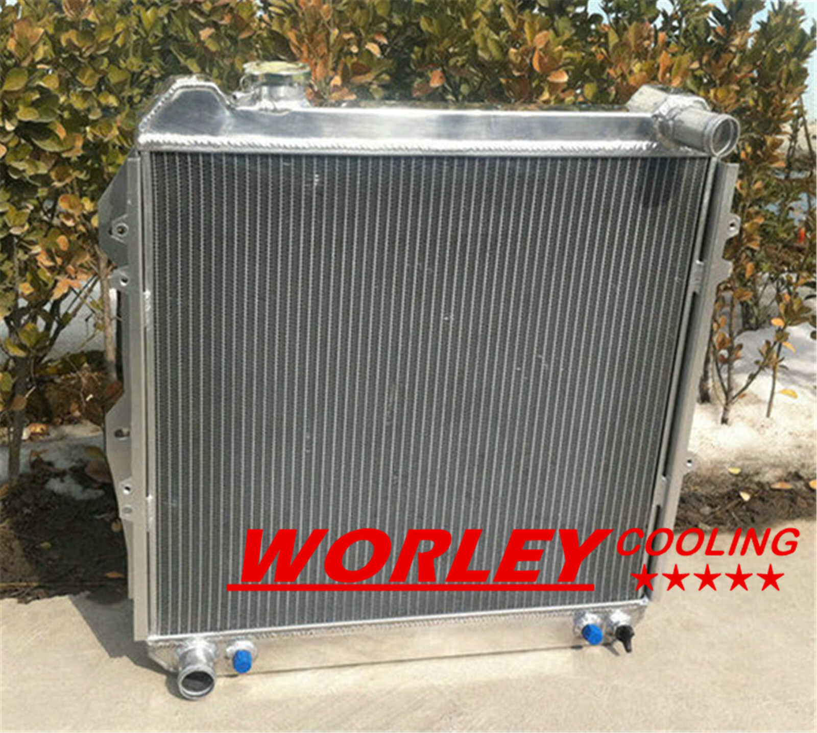 3 Row Aluminum Radiator & Fan for Toyota Pickup Truck 4Runner 3.0L V6 ...