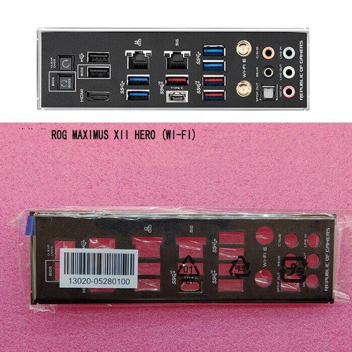 ROG MAXIMUS XII (WI-FI) FOR IO I/O Back Plate BackPlate #W4 | eBay.de
