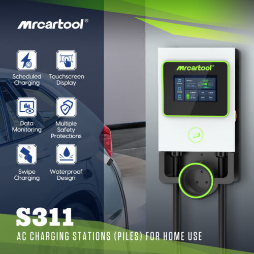 MRCARTOOL S311 8m EV Ladegerät 7KW Typ 2 32A Ladestation Elektroauto Charger - Bild 2 von 15