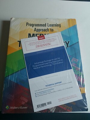 Programmed Learning Approach To Medical Terminology 3th Edition