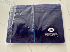 Creative Memories Brand Retired Blue Accordion Photo Files Folder Scrapbooking