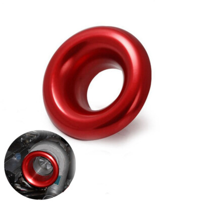 3'' Einlass Auto Lufteinlass Turbo Einlass Velocity Stack Rot Blende Aluminium