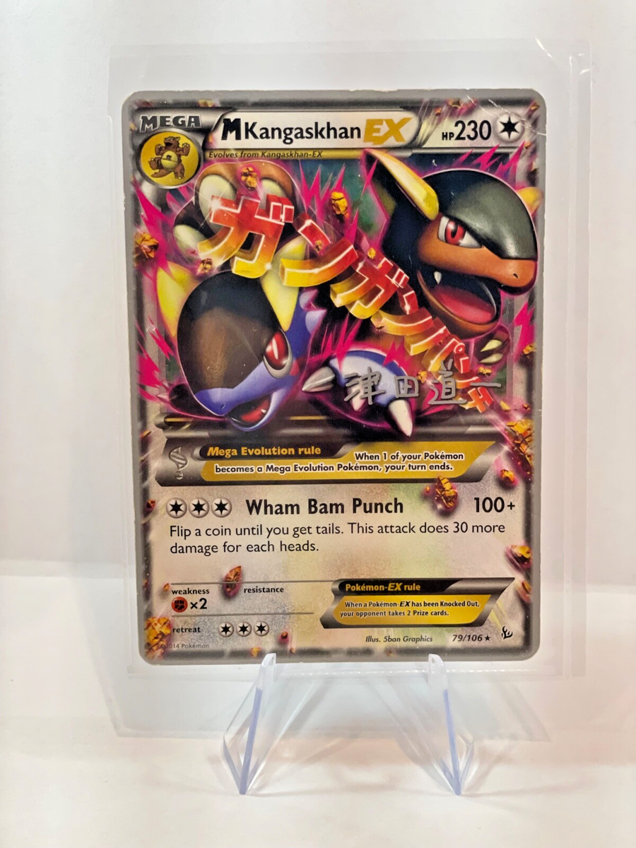 M Kangaskhan EX 79/106 Flashfire Holo World Championships 2014
