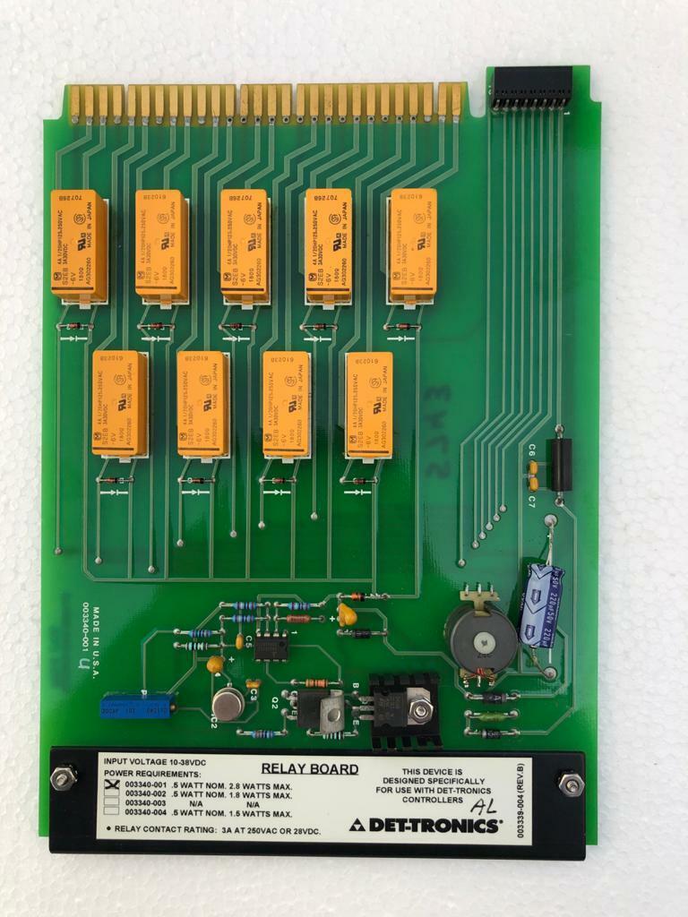 DET-tronics 003340-001 relay table mount New item New Free Shipping