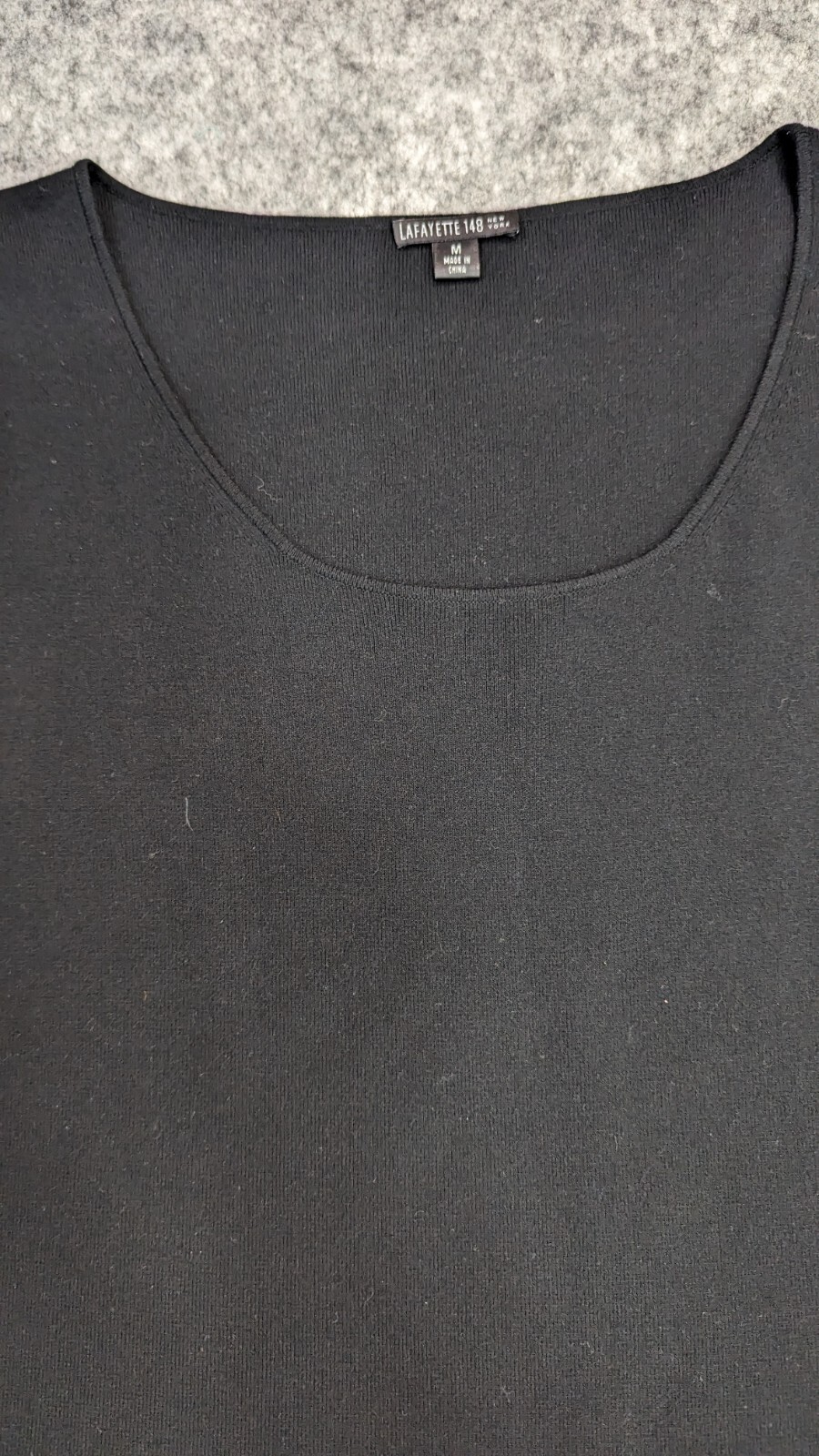 LAFAYETTE 148 Top Medium Blue Basic Blouse Career… - image 6