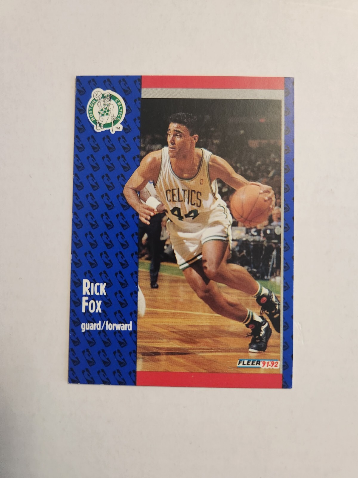 RICK FOX 1991/92 FLEER  #248 RC CELTICS