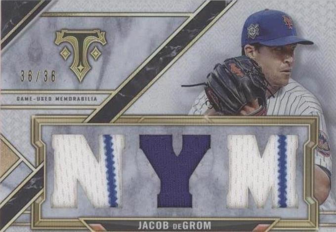 2021 Topps Triple Threads - Jacob deGrom #TTR-JD - 1 of 1
