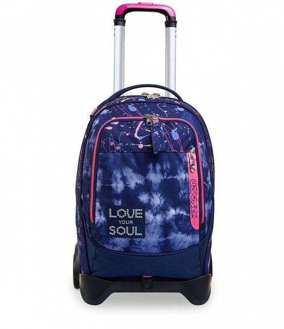 TROLLEY SCUOLA SEVEN JACK 2WD LOVE YOUR SOUL ZAINO STACCABILE CON RUOTE  Novità | Acquisti Online su eBay
