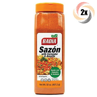 2x Pints Badia Sazon With Coriander & Annatto Seasoning | 32oz | Gluten Free!