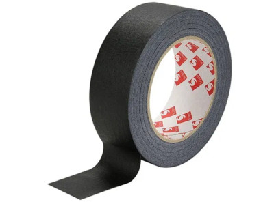 Scapa Klebeband schwarz selbstklebend Bilderrahmen Rückseite Kraftpapier Rahmen 38 mm