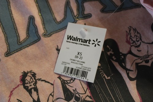 Disney Villains In Concert Pink Graphic T-Shirt Size XS (0/2) - Picture 6 of 6