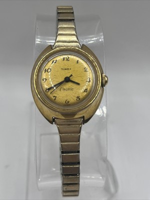 VTG Timex Watch Women 10k Gold Filled Gold Dial Speidel Stainless Steel Band il_1080xN.2102631012_qom1.jpg main image 2
